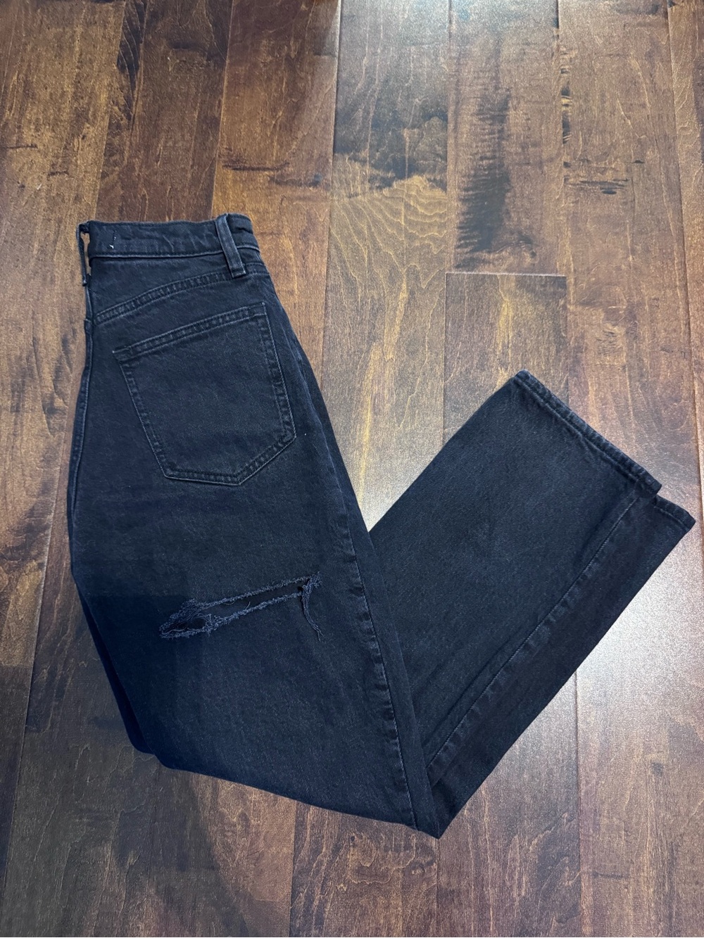 Abercrombie & Fitch Black Slim Straight Jeans